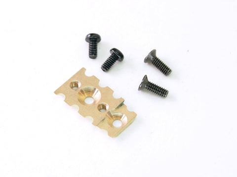 PN Racing Mini-Z Brass MR03 High Clamp Force T-Plate Mount - MR3009C