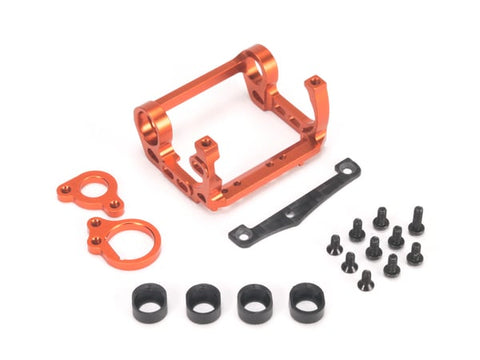 PN Racing Mini-Z V4 94-98mm Motor Mount for Kyosho Motor (Orange)