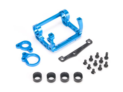 PN Racing Mini-Z V4 94-98mm Motor Mount for Kyosho Motor (Blue)