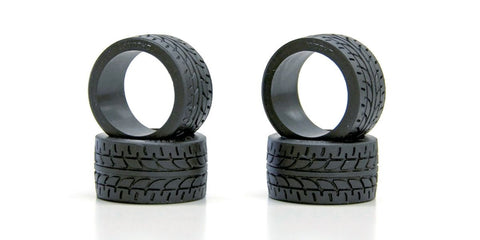 A Kyosho Mini-Z Racing Radial Wide Tire 40° - 11mm Rear Tire priced at $13.50 available from Echelon Hobbies