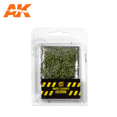 A AK Interactive Maple Summer Leaves 1/72 (Bag 7 grams) priced at $21.99 available from Echelon Hobbies