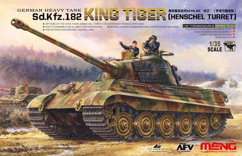 Meng 1/35 German Heavy Tank Sd.Kfz.182 King Tiger (Henschel Turret)