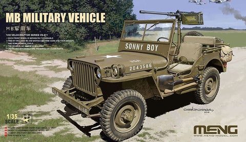 A Meng 1/35 MB Military Vehicle priced at $48.99 available from Echelon Hobbies