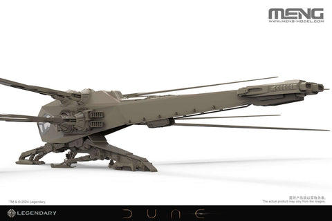 A Meng 1/72 Dune Atreides Ornithopter priced at $129.99 available from Echelon Hobbies