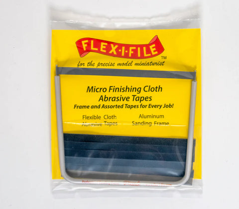 Flex-I-File Micro Finishing Tapes And Frame