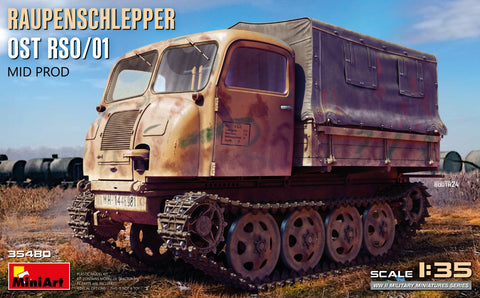 MiniArt 1/35 Raupenschlepper OST RSO/01. Mid Prod