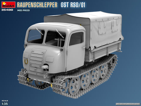 MiniArt 1/35 Raupenschlepper OST RSO/01. Mid Prod