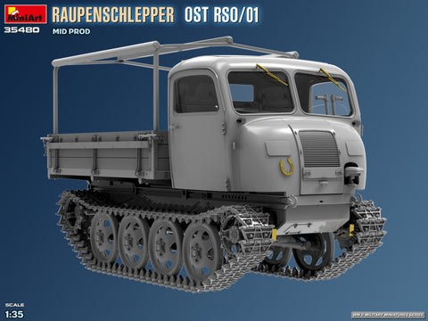 MiniArt 1/35 Raupenschlepper OST RSO/01. Mid Prod