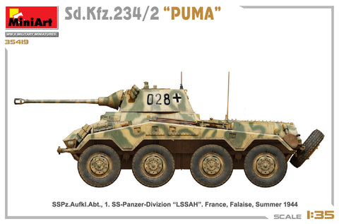 MiniArt 1/35 Sd.Kfz.234/2 Puma