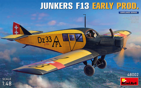 MiniArt 1/48 Junkers F13. Early Production