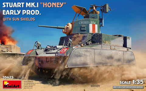 MiniArt 1/35 Stuart Mk.I “Honey” Early Prod. w/Sun Shields