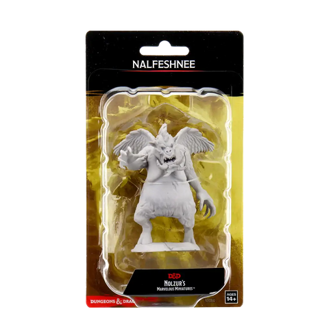 A D&D NOLZUR'S MARVELOUS MINIATURES - NALFESHNEE priced at $14.49 available from Echelon Hobbies