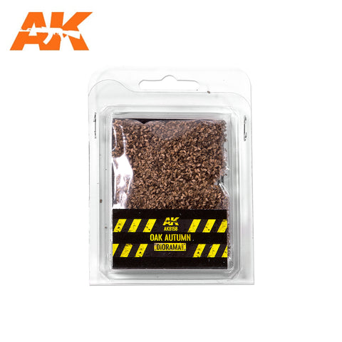 A AK Interactive Oak Autumn Leaves - 28mm 1/72 (Bag 7 grams) priced at $21.99 available from Echelon Hobbies