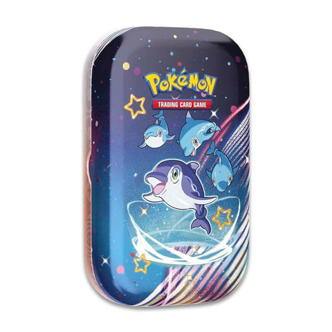 A POKEMON SV4.5 PALDEAN FATES MINI TIN priced at $18.99 available from Echelon Hobbies