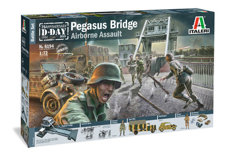 Italeri 1/72 Pegasus Bridge Glider Assault Battle Set