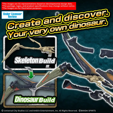 Bandai PLANNOSAURUS JURASSIC WORLD Quetzalcoatlus