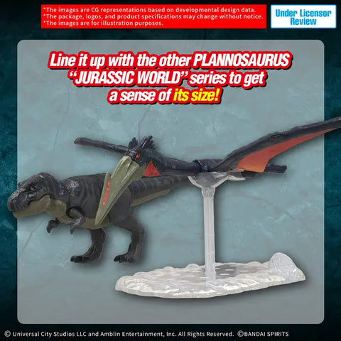 Bandai PLANNOSAURUS JURASSIC WORLD Quetzalcoatlus