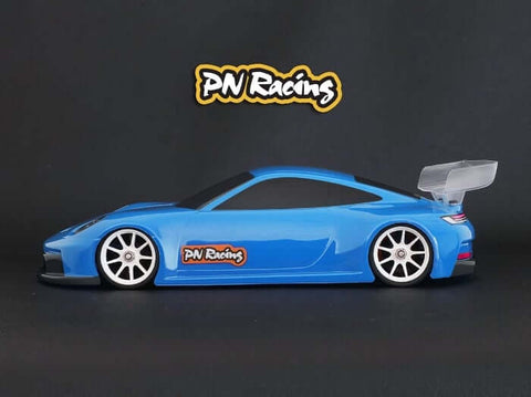 A PN Racing 992GT3 1/28 Lexan Body Kit priced at $45.75 available from Echelon Hobbies