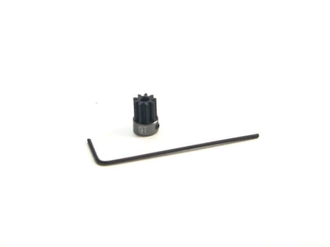 A PN Racing Machine Cut Delrin Pro2 M0.5 Pinion 9T priced at $9.75 available from Echelon Hobbies