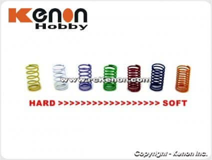 A PN Racing Mini-Z Center Shock Spring Set (7pcs) priced at $11.75 available from Echelon Hobbies