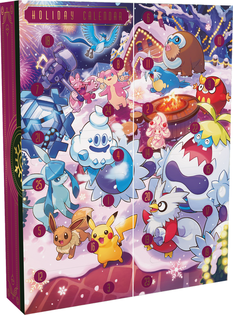 POKEMON HOLIDAY CALENDAR 2025