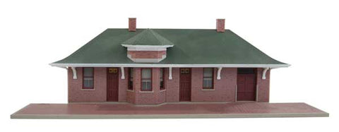 A Walthers Cornerstone Pella Depot #4054 priced at $54.99 available from Echelon Hobbies