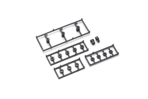 A Kyosho Mini-Z Pinion Gear Set - MZ6BK priced at $6.99 available from Echelon Hobbies