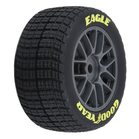 Pro-Line Goodyear Eagle Dirt Tire MTD Grey for Losi NASCAR (4)