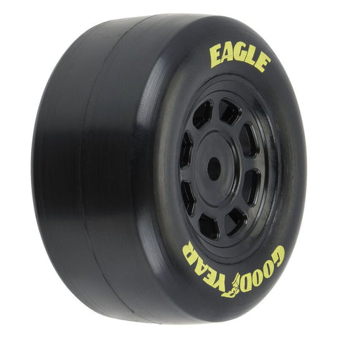 Pro-Line Goodyear Eagle MTD Steel Wheels for Losi NASCAR - 4 wheels and rims