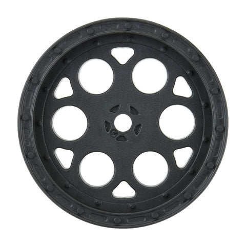 Pro-Line Showtime 2.2" Tire on 12mm Hex Front Black Wheels - 22 Sprint