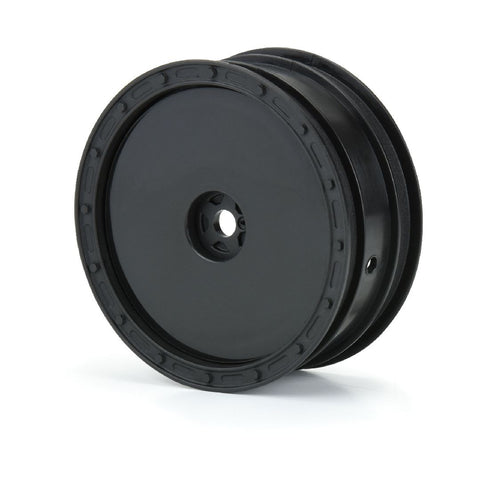 Pro-Line Showtime 2.2" Tire on 12mm Hex Front Black Wheels - 22 Sprint