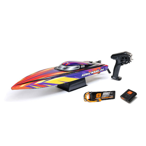 Pro Boat 24" Sonicwake Self-Right BLX Deep-V RTR