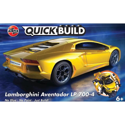 Quick Build Lamborghini Aventador Yellow