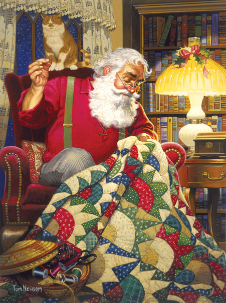 Quilting Santa - 1000 Piece Puzzle