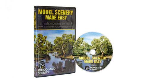 A MODEL SCENERY MADE EASYVIDEO DVD priced at $15.25 available from Echelon Hobbies