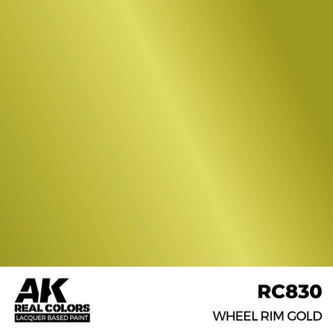 AK Real Color Wheel Rim Gold