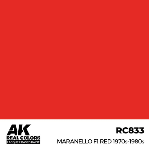 AK Real Color Maranello F1 Red 1970s-1980s