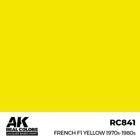 AK Real Color French F1 Yellow 1970s-1980s