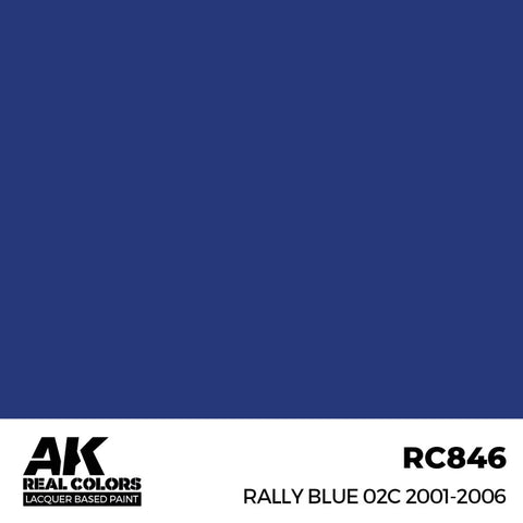 AK Real Color Rally Blue 02C 2001-2006