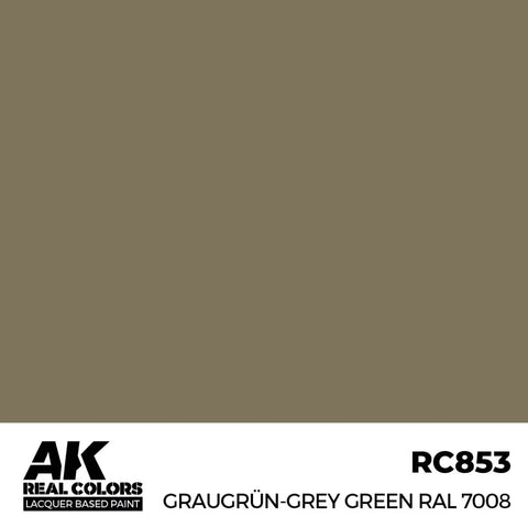 AK Real Color Graugrün-Grey Green RAL 7008