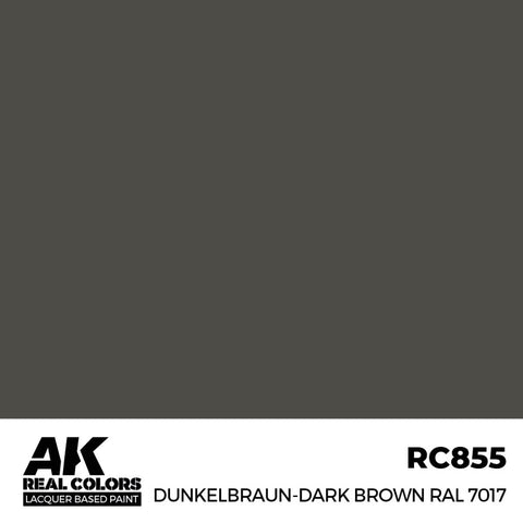 AK Real Color Dunkelbraun-Dark Brown RAL 7017