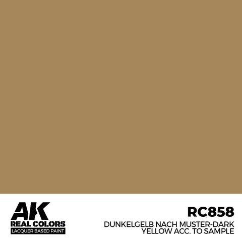 AK Real Color Dunkelgelb Nach Muster-Dark Yellow acc. to Sample