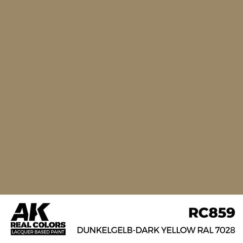 AK Real Color Dunkelgelb-Dark Yellow RAL 7028