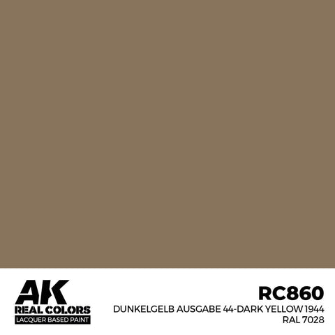 AK Real Color Dunkelgelb Ausgabe 44-Dark Yellow 1944 RAL 7028