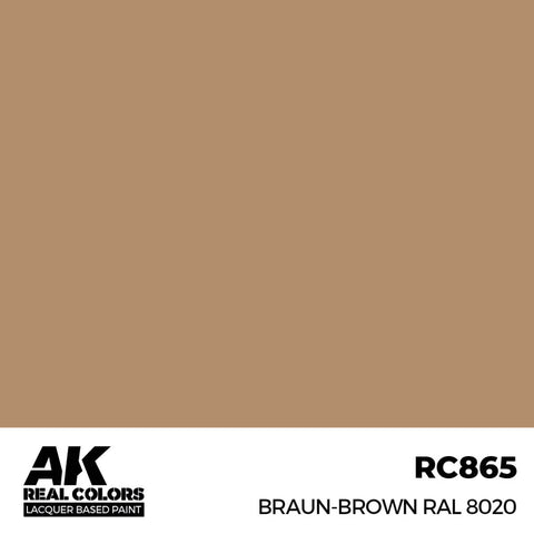 AK Real Color Braun-Brown RAL 8020