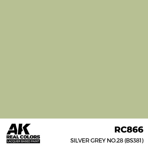 AK Real Color Silver Grey No.28 (BS381)