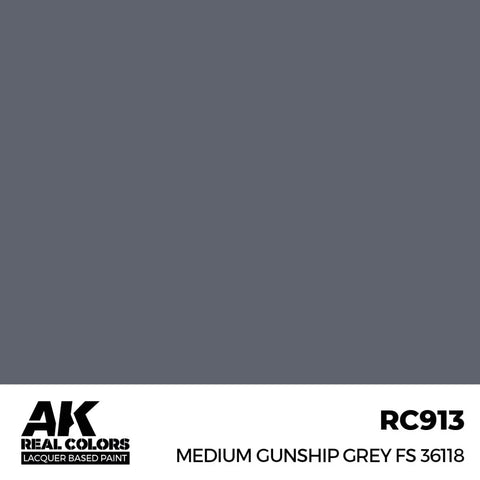 AK Real Color Medium Gunship Grey FS 36118