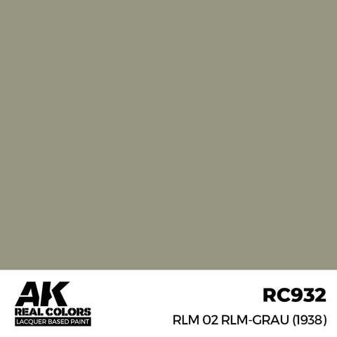 AK Real Color RLM 02 RLM-Grau (1938)