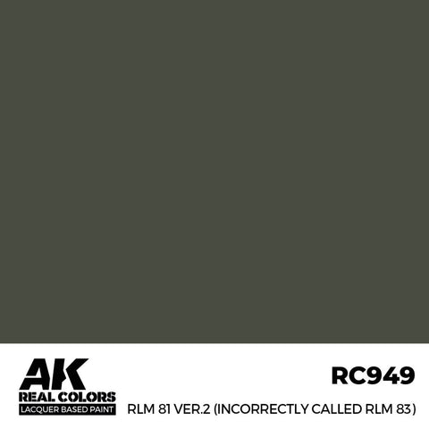 AK Real Color RLM 81 Ver.2 (incorrectly called RLM 83)