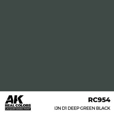 AK Real Color IJN D1 Deep Green Black